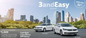 North Carolina VW 3 and Easy Event