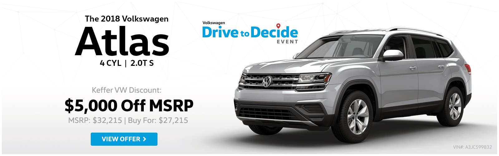 Volkswagen Drive to Decide near Charlotte NC