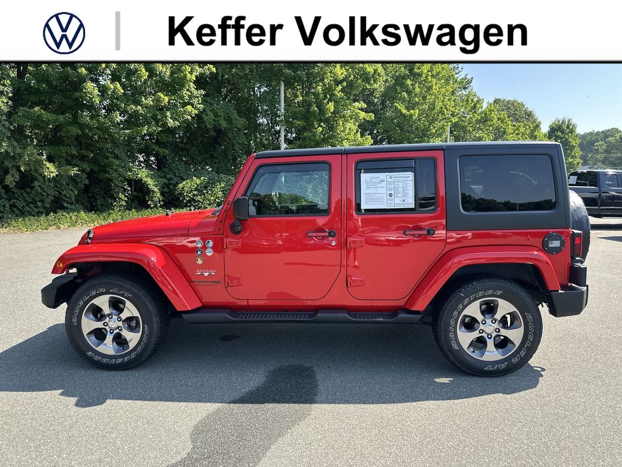 2018 Jeep Wrangler JK Unlimited Sahara