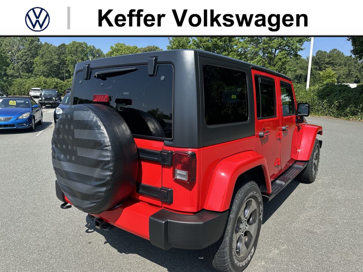 2018 Jeep Wrangler JK Unlimited Sahara