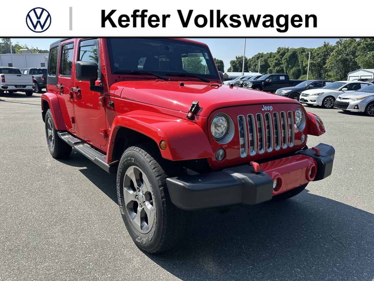 2018 Jeep Wrangler JK Unlimited Sahara