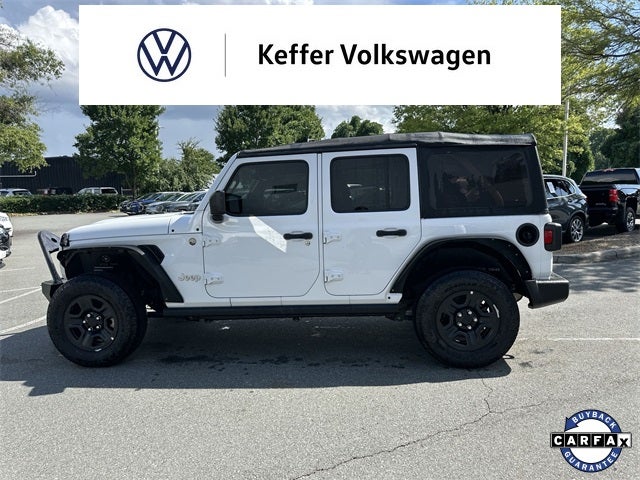 2020 Jeep Wrangler Unlimited Sport