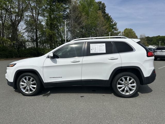 Used 2016 Jeep Cherokee Limited with VIN 1C4PJLDS6GW249659 for sale in Huntersville, NC