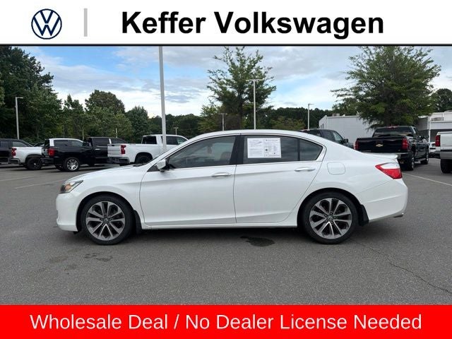 Used 2014 Honda Accord Sport with VIN 1HGCR2F57EA140714 for sale in Huntersville, NC