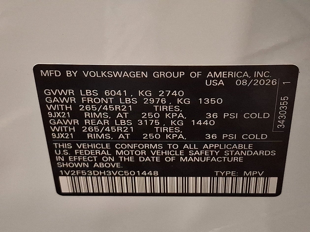 2027 Volkswagen Atlas SEL Premium R-Line