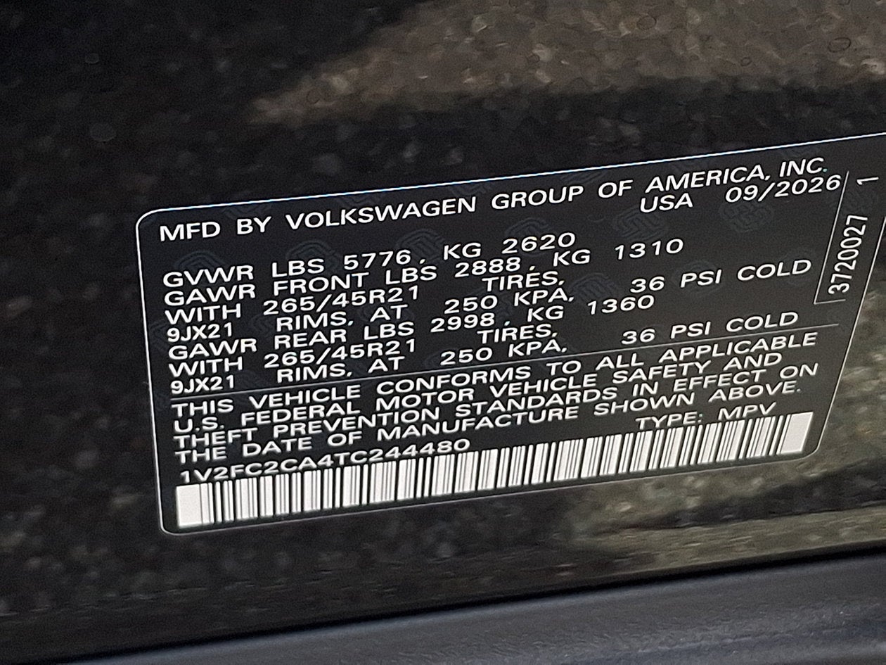 2026 Volkswagen Atlas Cross Sport SEL Premium R-Line