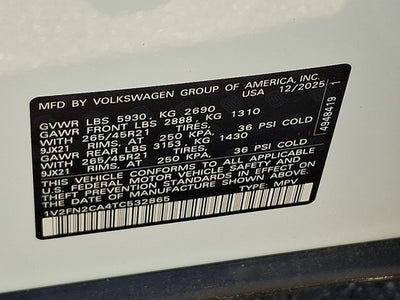 2026 Volkswagen Atlas 2.0T SEL Premium R-Line