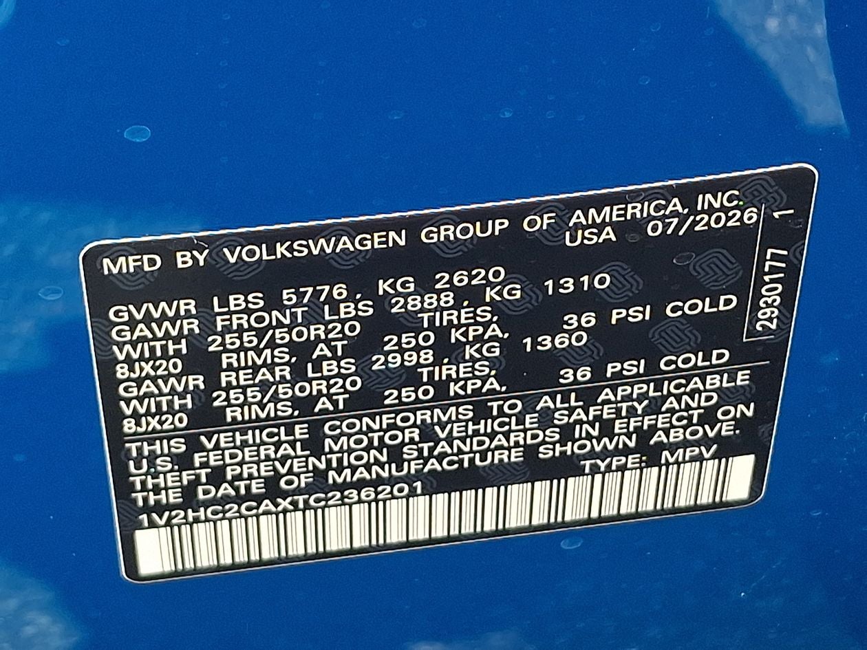 2026 Volkswagen Atlas Cross Sport 2.0T SE w/Technology