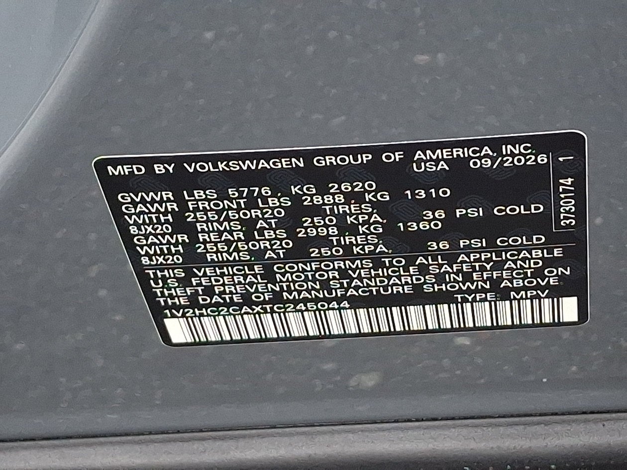 2026 Volkswagen Atlas Cross Sport SE w/Technology