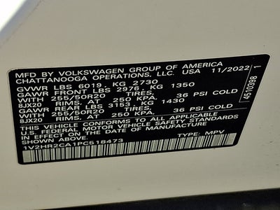 2023 Volkswagen Atlas 3.6L V6 SE w/Technology