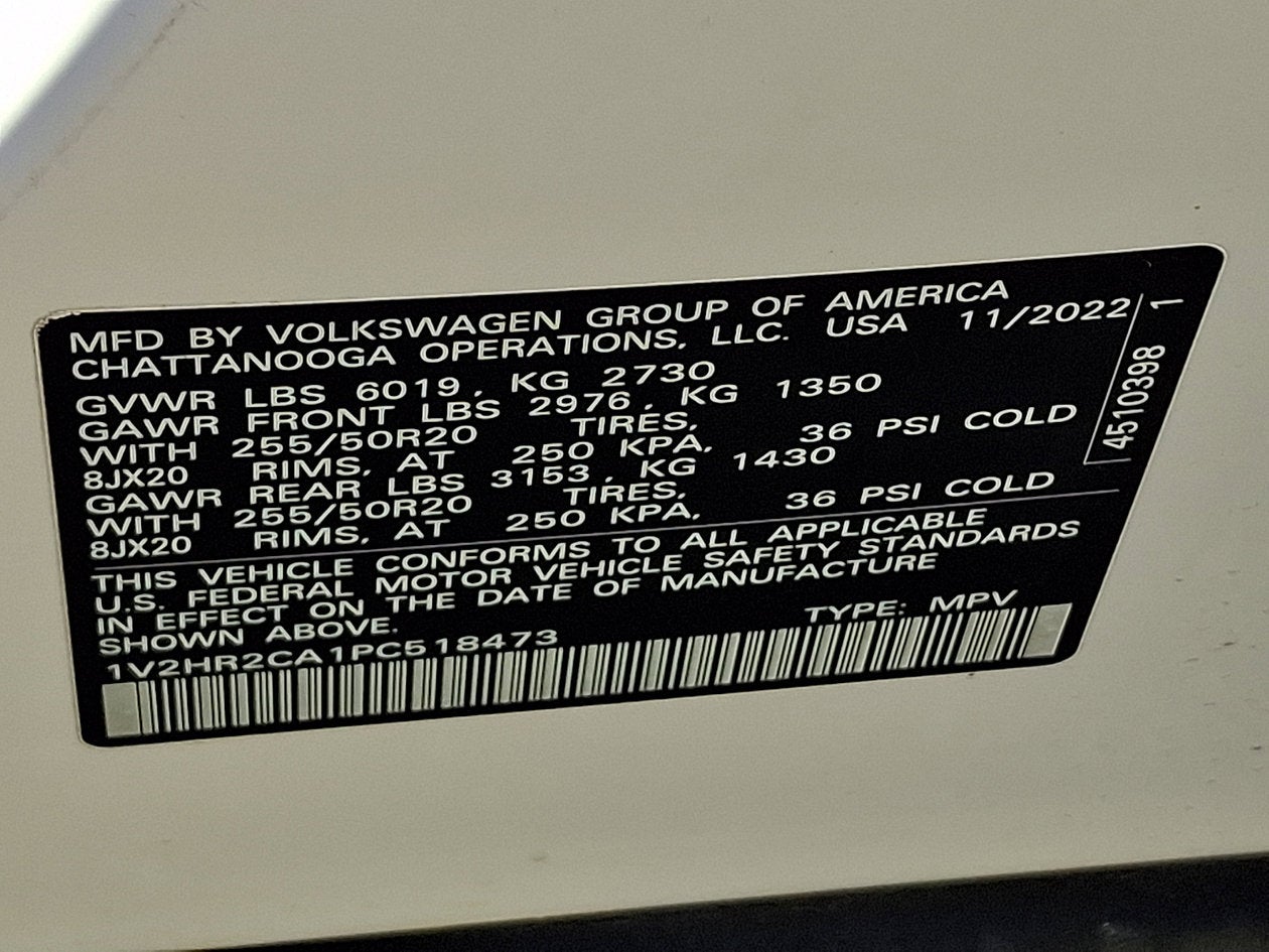 2023 Volkswagen Atlas 3.6L V6 SE w/Technology