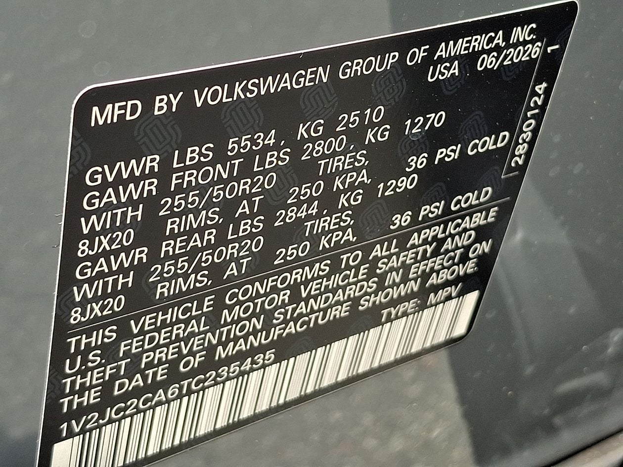 2026 Volkswagen Atlas Cross Sport 2.0T SE w/Technology