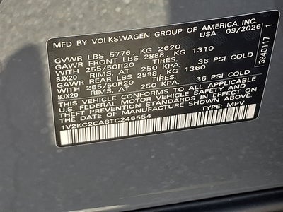 2026 Volkswagen Atlas Cross Sport SE w/Technology