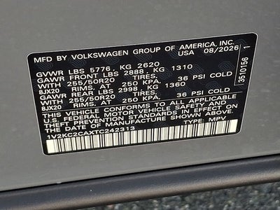 2026 Volkswagen Atlas Cross Sport SE w/Technology