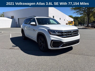 2021 Volkswagen Atlas 3.6L V6 SE w/Technology R-Line