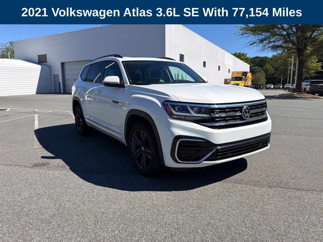 2021 Volkswagen Atlas 3.6L V6 SE w/Technology R-Line