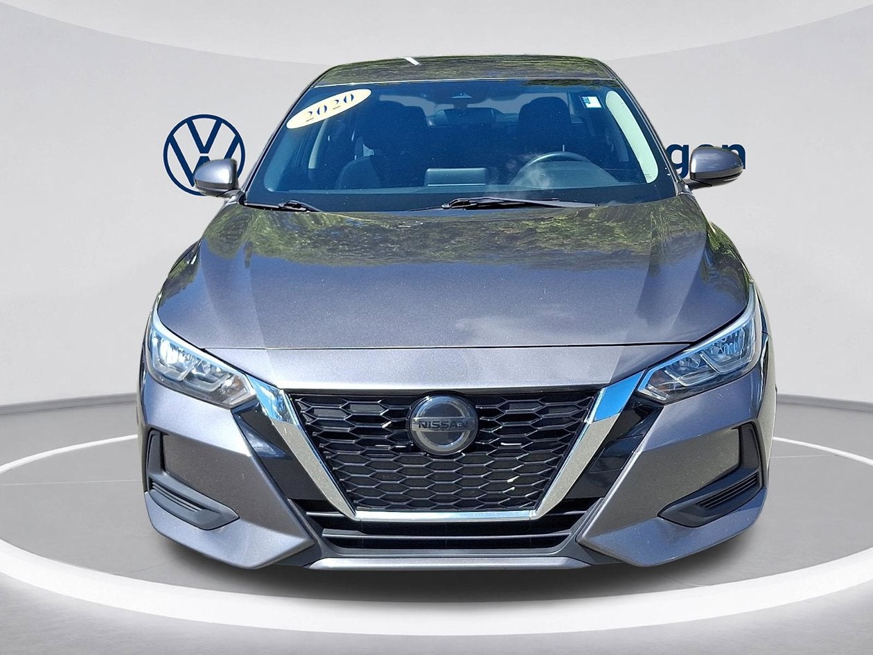 Used 2020 Nissan Sentra SV with VIN 3N1AB8CV7LY219376 for sale in Huntersville, NC