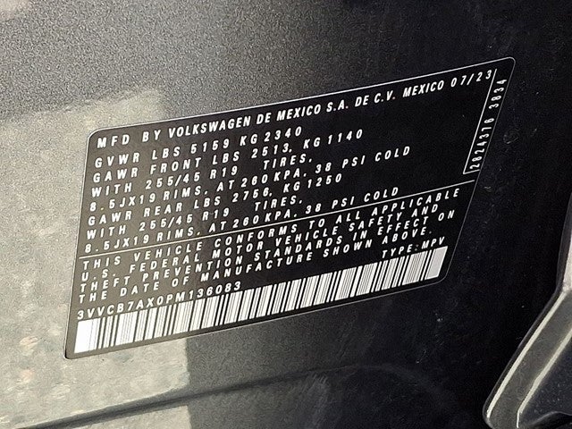 2023 Volkswagen Tiguan 2.0T SE R-Line Black