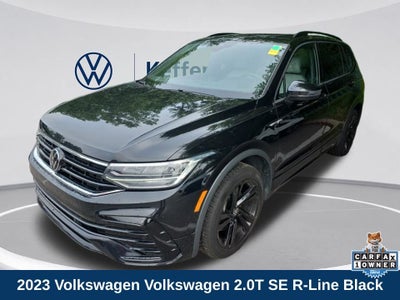 2023 Volkswagen Tiguan 2.0T SE R-Line Black