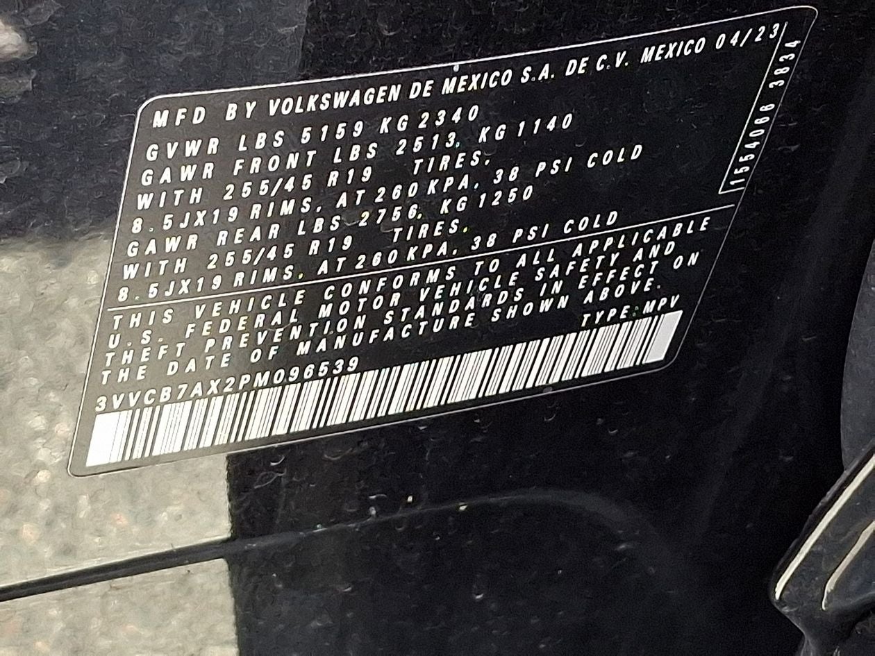 2023 Volkswagen Tiguan 2.0T SE R-Line Black