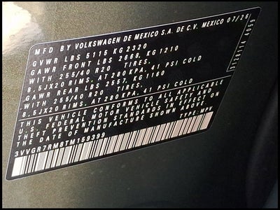 2026 Volkswagen Tiguan SE R-Line Black