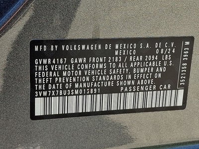 2025 Volkswagen Jetta 1.5T SE