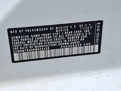 2024 Volkswagen Jetta 1.5T Sport