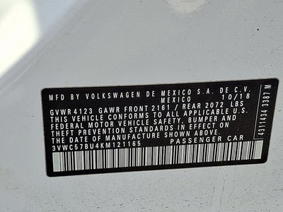 2019 Volkswagen Jetta 1.4T SE
