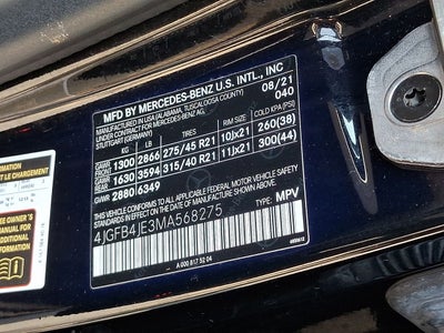 2021 Mercedes-Benz GLE GLE 350
