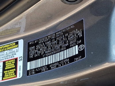 2025 Toyota Camry XSE