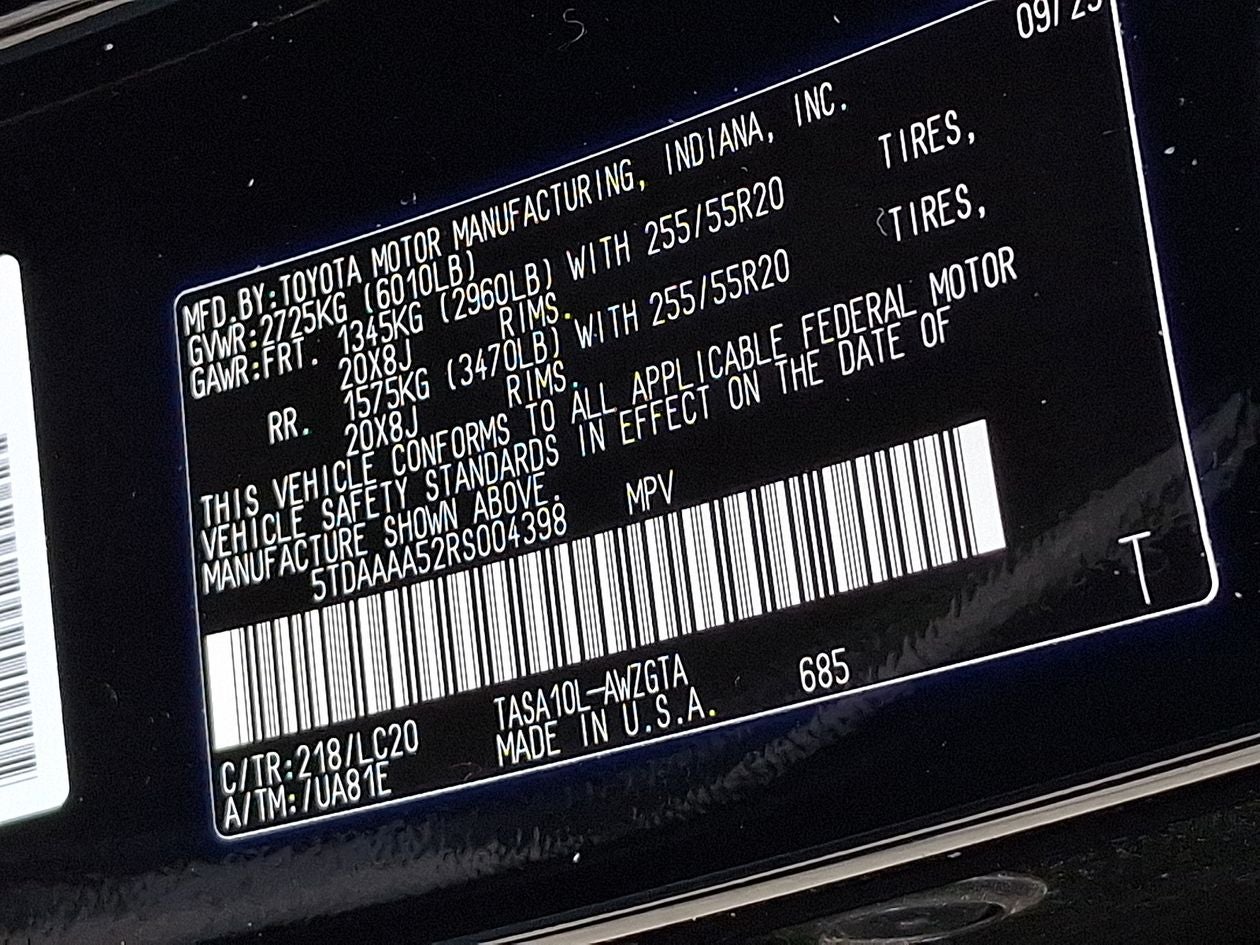 2024 Toyota Grand Highlander Limited
