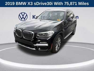 2019 BMW X3 sDrive30i
