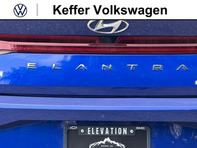 2023 Hyundai Elantra Hybrid Blue