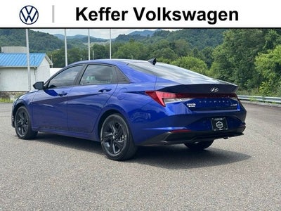 2023 Hyundai Elantra Hybrid Blue