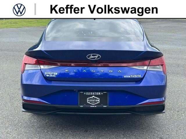 2023 Hyundai Elantra Hybrid Blue