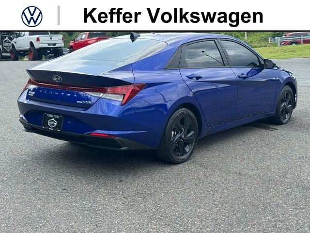 2023 Hyundai Elantra Hybrid Blue