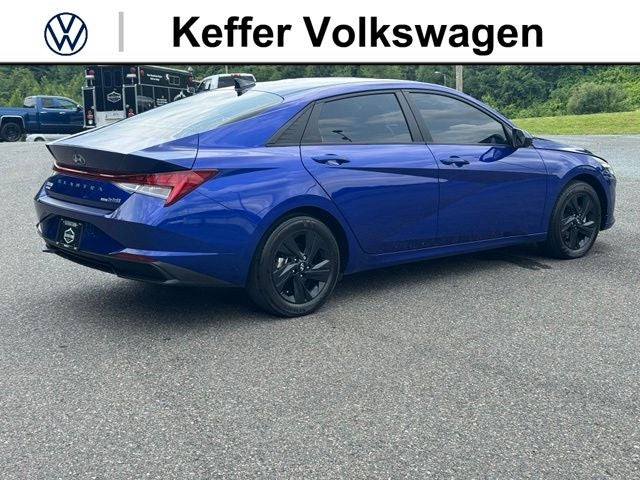 2023 Hyundai Elantra Hybrid Blue