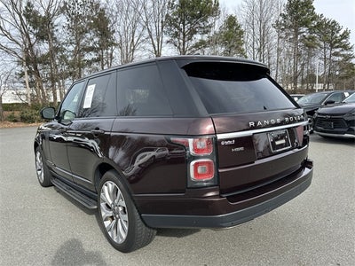 2019 Land Rover Range Rover 3.0L V6 Supercharged HSE