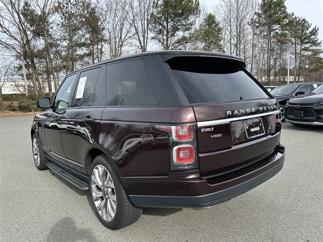 2019 Land Rover Range Rover 3.0L V6 Supercharged HSE