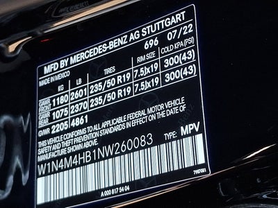 2022 Mercedes-Benz GLB GLB 250 4MATIC®