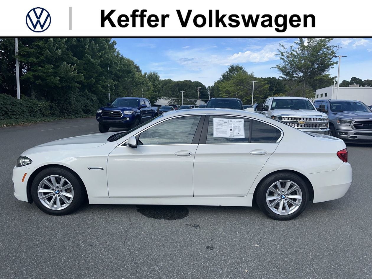 Used 2016 BMW 5 Series 528i with VIN WBA5A5C51GG352302 for sale in Huntersville, NC