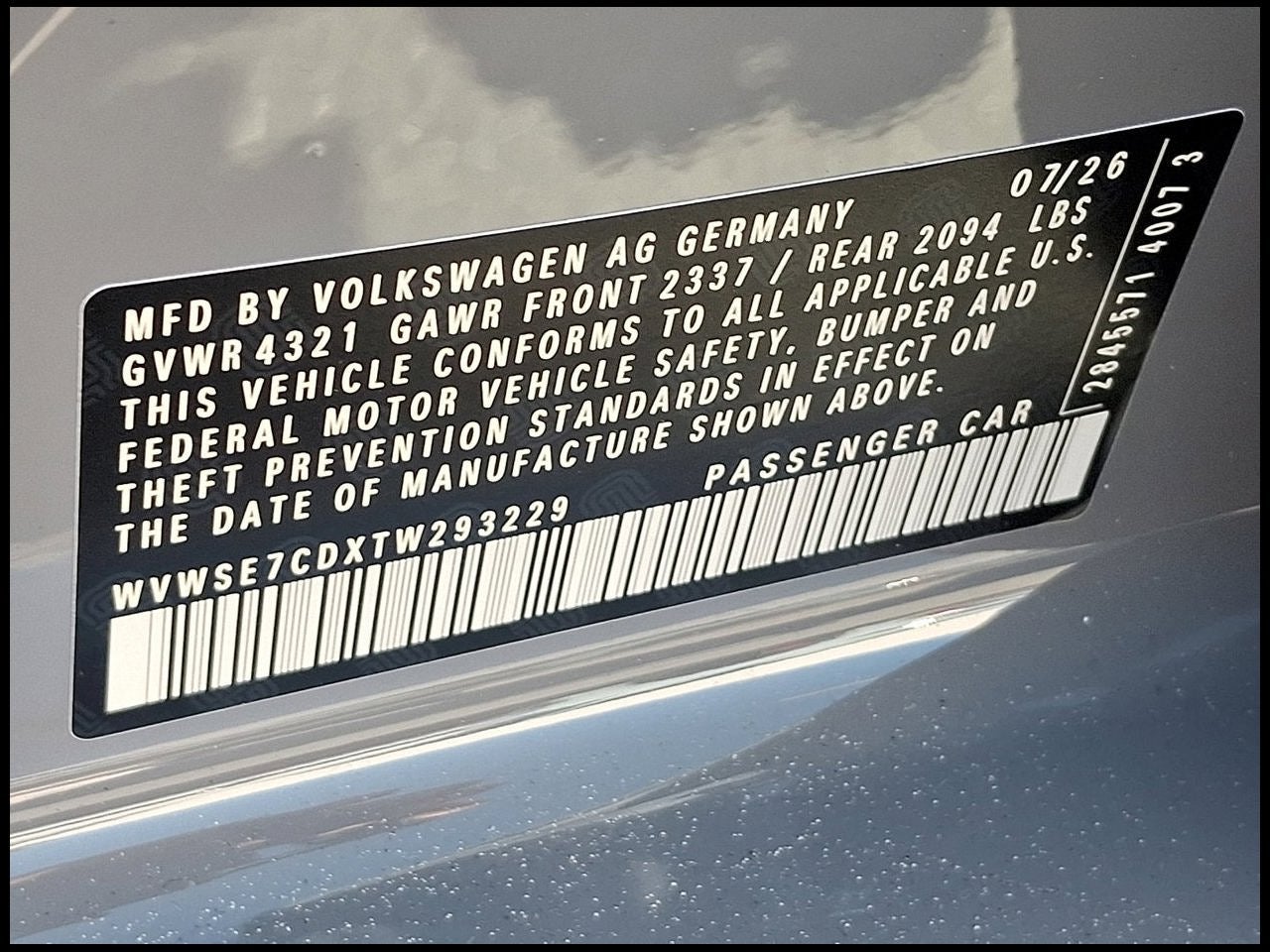 2026 Volkswagen Golf GTI SE