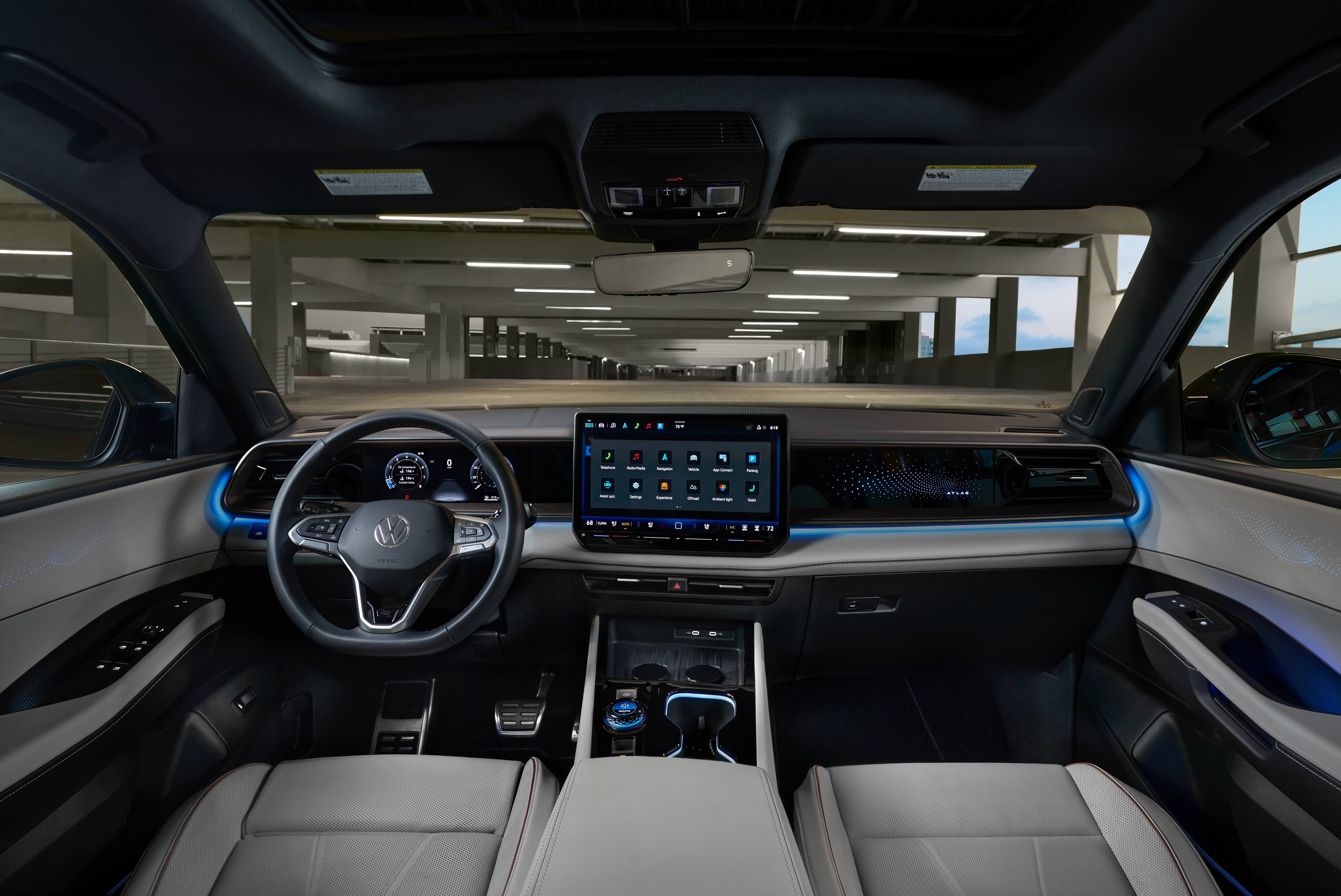 2027 Volkswagen Atlas smart technology section