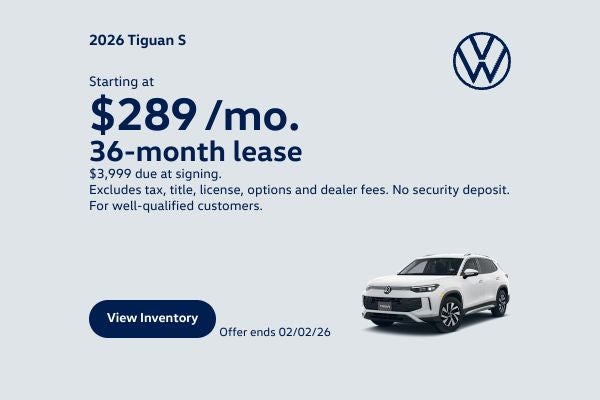 2026 Tiguan S Lease (jan.26)