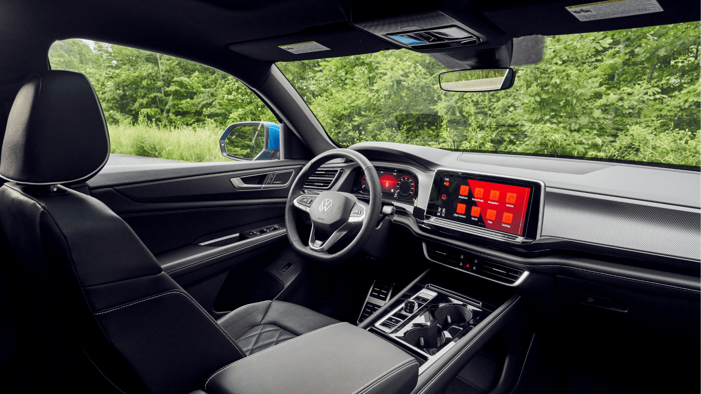 The 2024 Volkswagen Atlas Cross Sport Interior