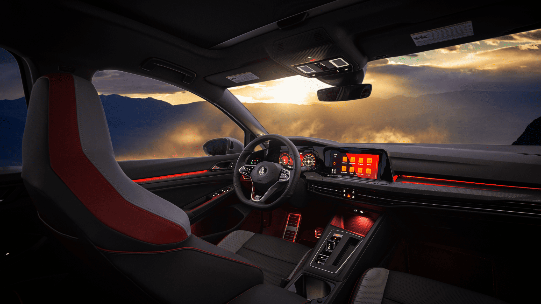 2024 Volkswagen Golf GTI Dashboard View