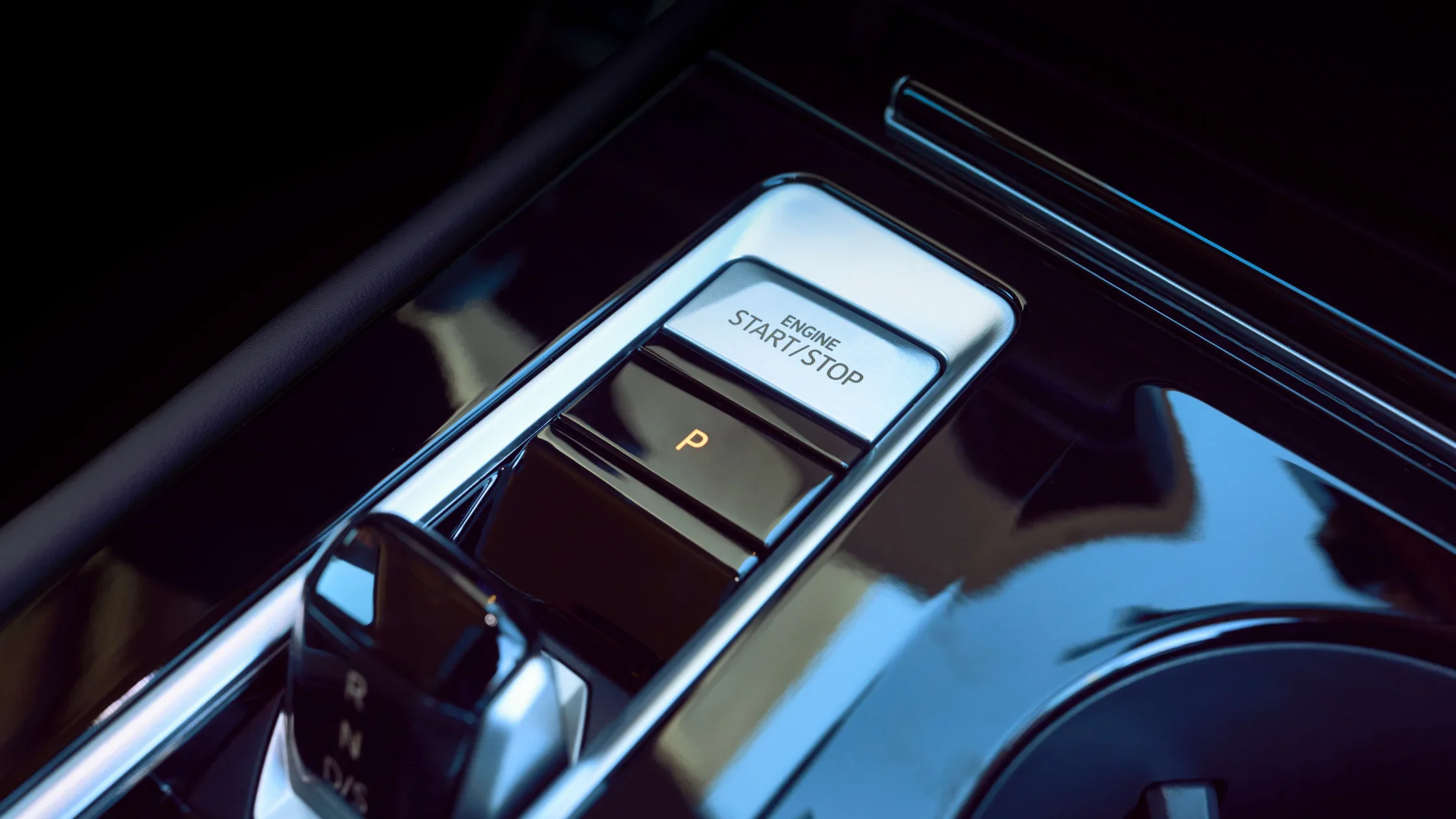 Interior view of the 2025 Volkswagen Atlas Cross Sport featuring digital cockpit and touchscreen.