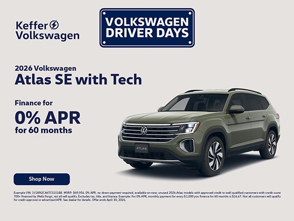 2026 Volkswagen Atlas