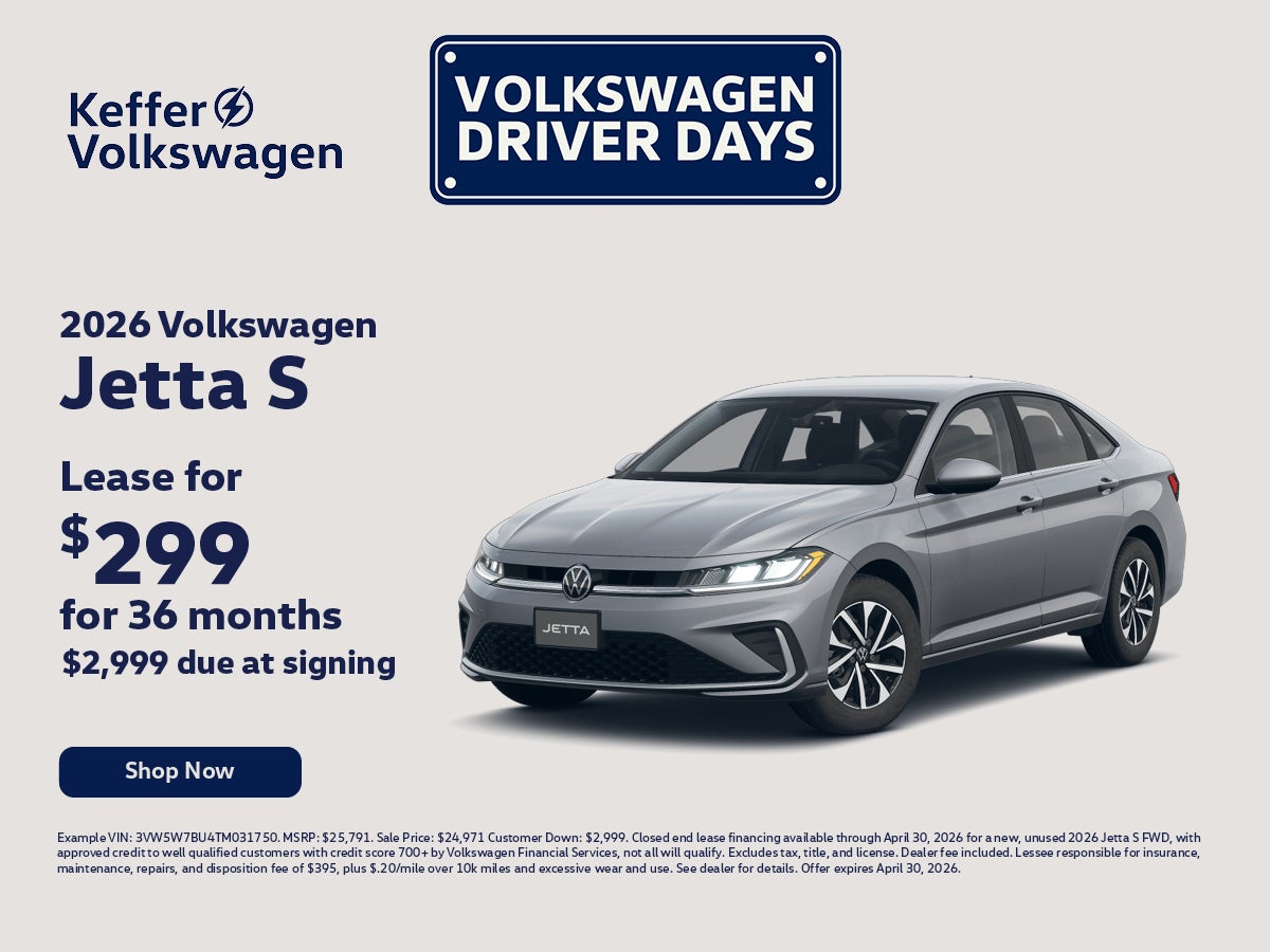 2026 Volkswagen Jetta S