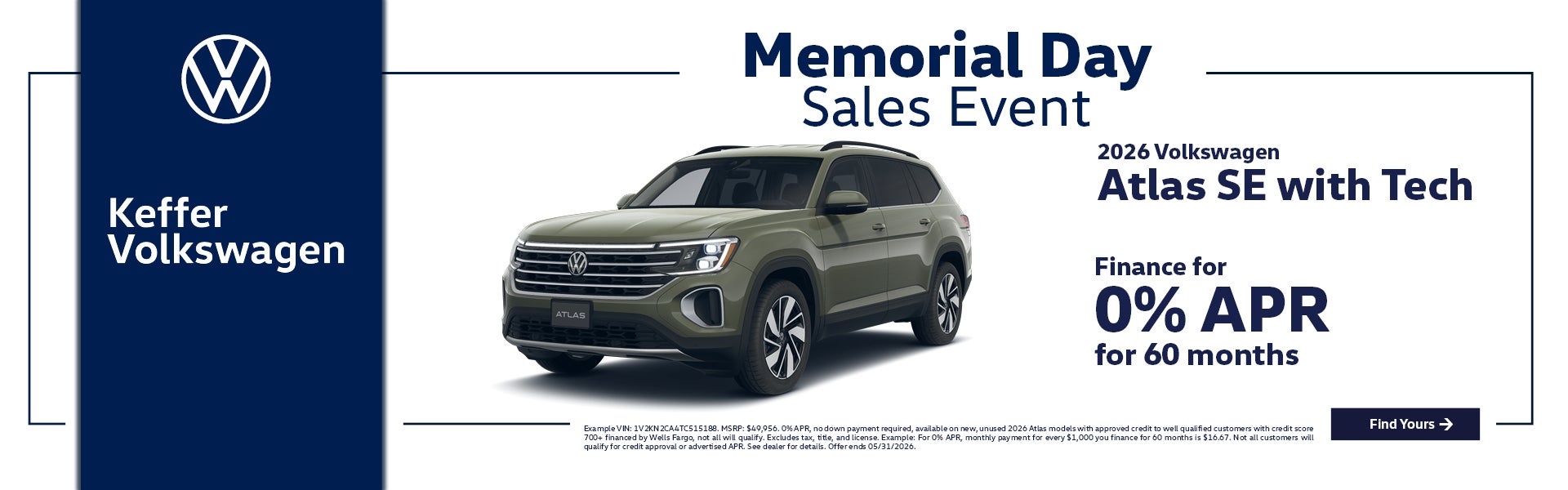 2026 Volkswagen Atlas